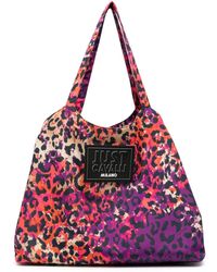 Just Cavalli - Leopard-print Tote Bag - Lyst