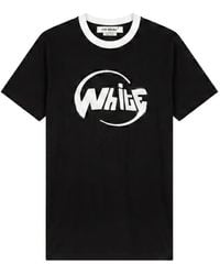Off-White c/o Virgil Abloh - Graphic-Print Ringer T-Shirt - Lyst
