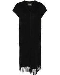 Goen.J - Double-Faced Fringed Dress - Lyst