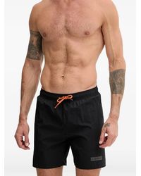 Napapijri - Short De Bain À Patch Logo - Lyst