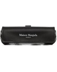 Maison Margiela - Logo-Print Leather Lipstick Holder - Lyst