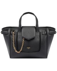 Lancel - Small Thea Grained Leather Tote Bag - Lyst