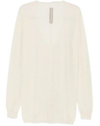 Rick Owens - Pull À Col V Profond - Lyst