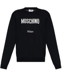Moschino - Pull À Col Rond - Lyst