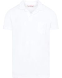 Orlebar Brown - Riviera Short-Sleeve Polo Shirt - Lyst