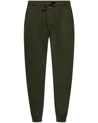 DSquared² - Drop-Crotch Cotton Track Pants - Lyst