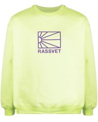 Rassvet (PACCBET) - Raised Logo Crew-neck Sweatshirt - Lyst