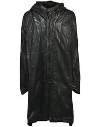 Julius - Waxed Denim Coat - Lyst