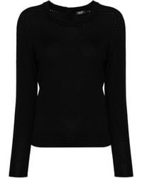 Liu Jo - Crewneck Wool Sweater - Lyst