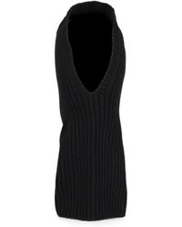 Needles - Wool Ribbed-Knit Balaclava - Lyst