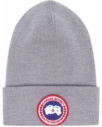 Canada Goose - Arctic Disc Ribbed-knit Beanie - Lyst