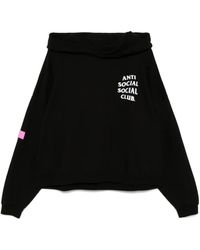 ANTI SOCIAL SOCIAL CLUB - Felpa Cozy Con Cappuccio - Lyst