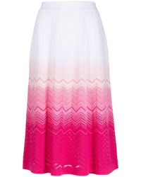 Missoni - Zigzag Woven Skirt - Lyst