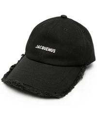 Jacquemus - Artichaut Frayed-Edge Baseball Cap - Lyst