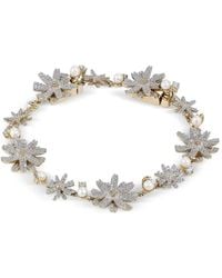 Anabela Chan - 18Kt Geelgouden Daisy Armband Met Diamant En Zoetwaterparel - Lyst