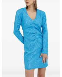 Gestuz - Floral Gathered Dress - Lyst