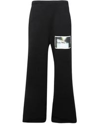 MM6 by Maison Margiela - Graphic-Print Track Pants - Lyst