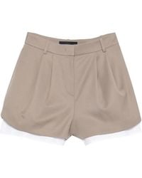 Juun.J - Pleated Shorts - Lyst