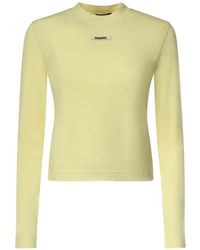 Jacquemus - Logo-Patch Long-Sleeve T-Shirt - Lyst