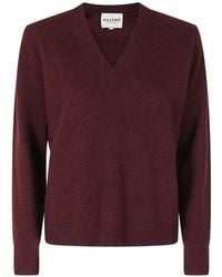 Kujten - Lita V-Neck Cashmere Sweater - Lyst