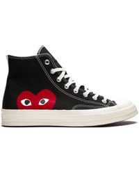 converse comme de garcon nere