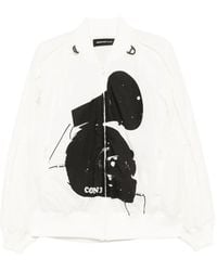 Undercover - Bomberjacke Mit Grafischem Print - Lyst