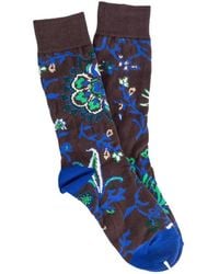 Sacai - Floral-Intarsia Socks - Lyst