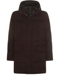 Montecore - Hooded Quilted Coat - Lyst