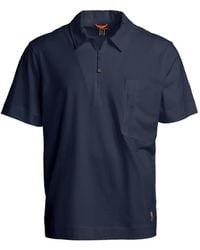 Parajumpers - Bordley Pocket Zip Polo Shirt - Lyst