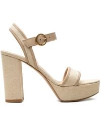 Gianvito Rossi - Milos Platform Buckle Sandals - Lyst
