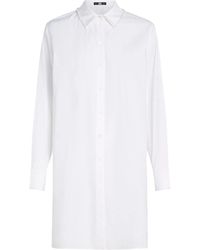 KARL LAGERFELD - Camisa con detalle de perlas artificiales - Lyst