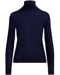 Ralph Lauren - Roll-Neck Knit Jumper - Lyst