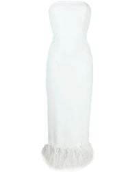 16Arlington - Robe En Crêpe Minelli À Coupe Mi-Longue - Lyst