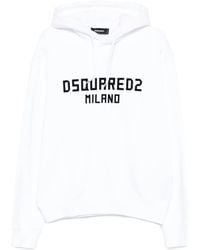 DSquared² - Sudadera Con Capucha Y Detalle De Logo - Lyst