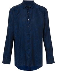 Etro - Shirt With Jacquard Effect - Lyst