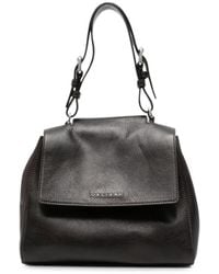 Orciani - Sveva Foldover-Top Grained-Leather Tote Bag - Lyst