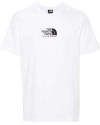 The North Face - T-shirt Met Print - Lyst