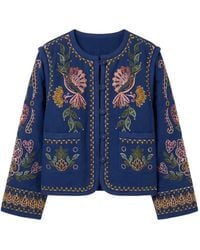 FARM Rio - Embroidered Jacket - Lyst