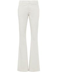 PT Torino - Pressed-crease Flared Trousers - Lyst