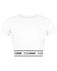 Philipp Plein - Cropped T-Shirt - Lyst