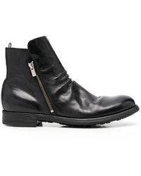Officine Creative - Leather Ankle Boots - Lyst