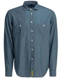 B.D. Baggies - Chest-Pocket Denim Shirt - Lyst
