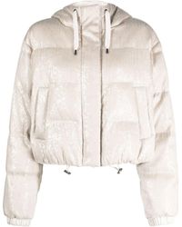 Brunello Cucinelli - Sequin-embellished Hooded Jacket - Lyst