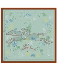 Longchamp - Douce Cavalcade Schal - Lyst