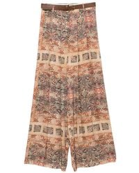 ViCOLO - Paisley-Pattern Palazzo Pants - Lyst