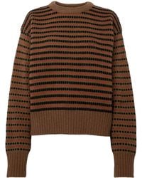 JW Anderson - Striped-Jacquard Wool Sweater - Lyst