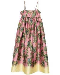 ALÉMAIS - Faye Midi Dress - Lyst