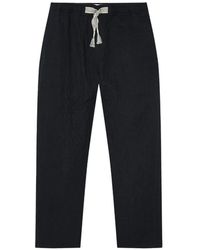 Orlebar Brown - Sonoran Drawstring-Detail Textured Cotton Trousers - Lyst