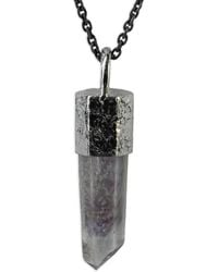Parts Of 4 - Sterling Talisman Amethyst Necklace - Lyst