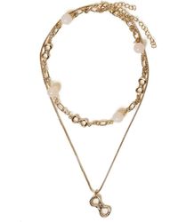 Twinset - Charm Layered Necklace - Lyst
